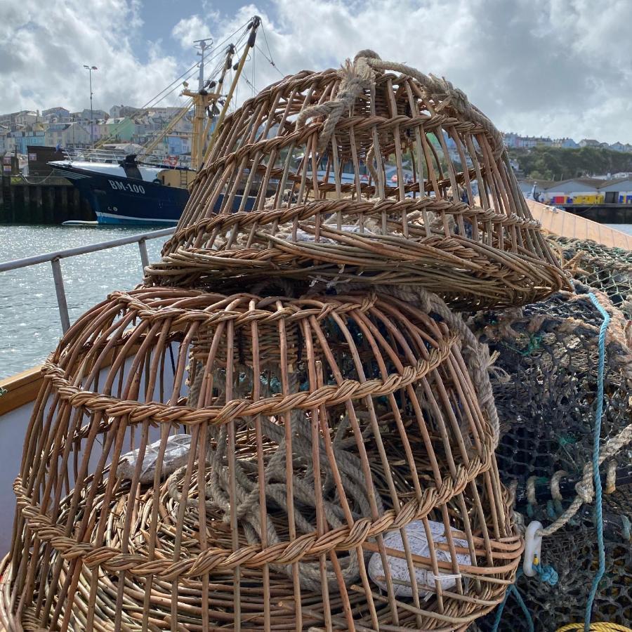 Lobster Pot Apartment With Stunning Harbour And Sea Views And Free Parking For One Car & Pet Friendly Brixham Kültér fotó